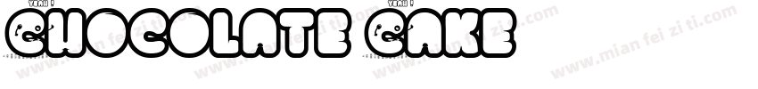 Chocolate Cake字体转换